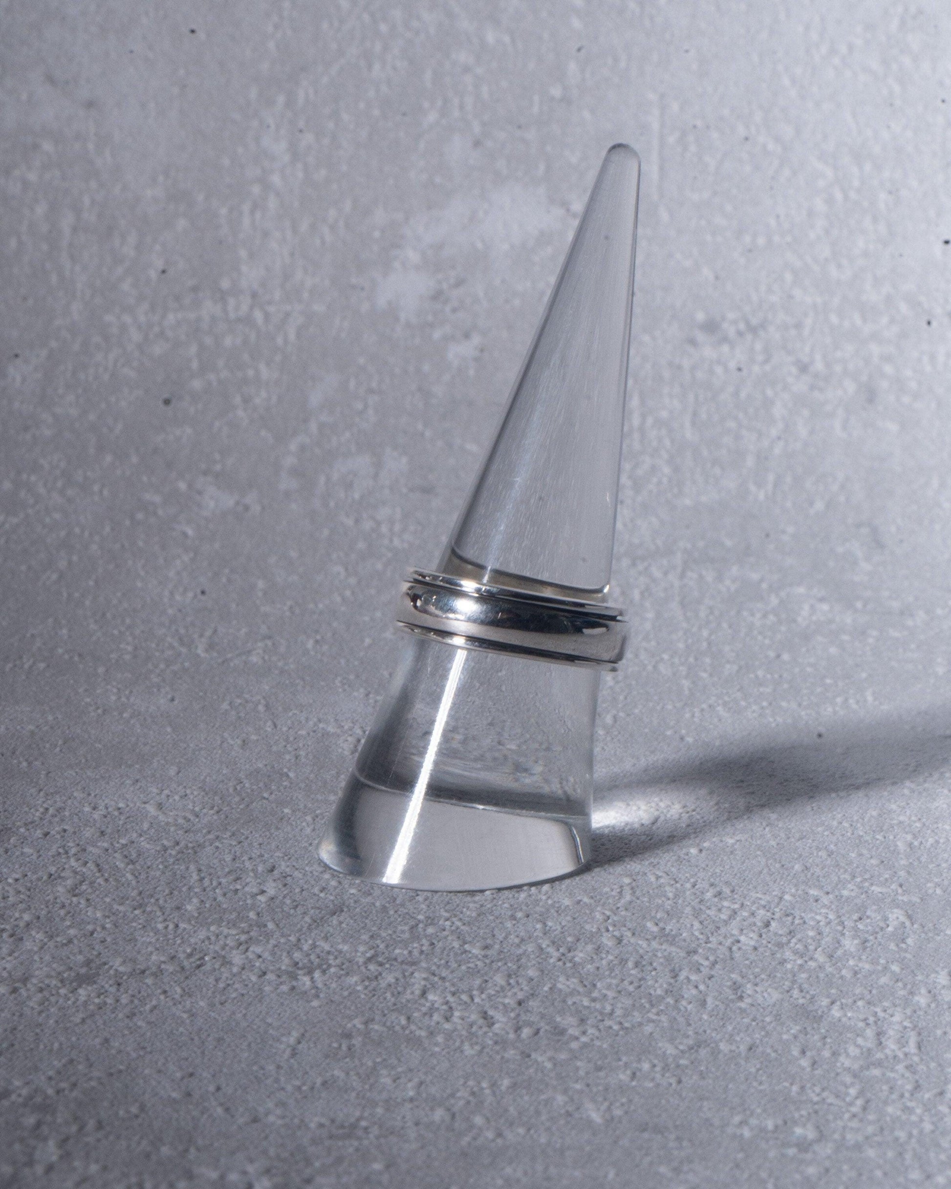 925 Sterling Silber Meditationsring
